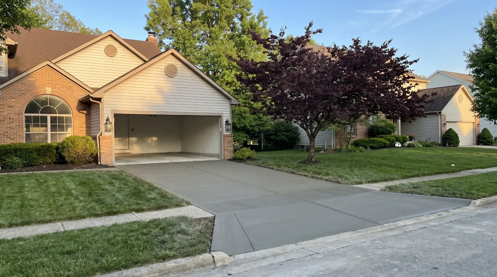 Broom-Finished Concrete